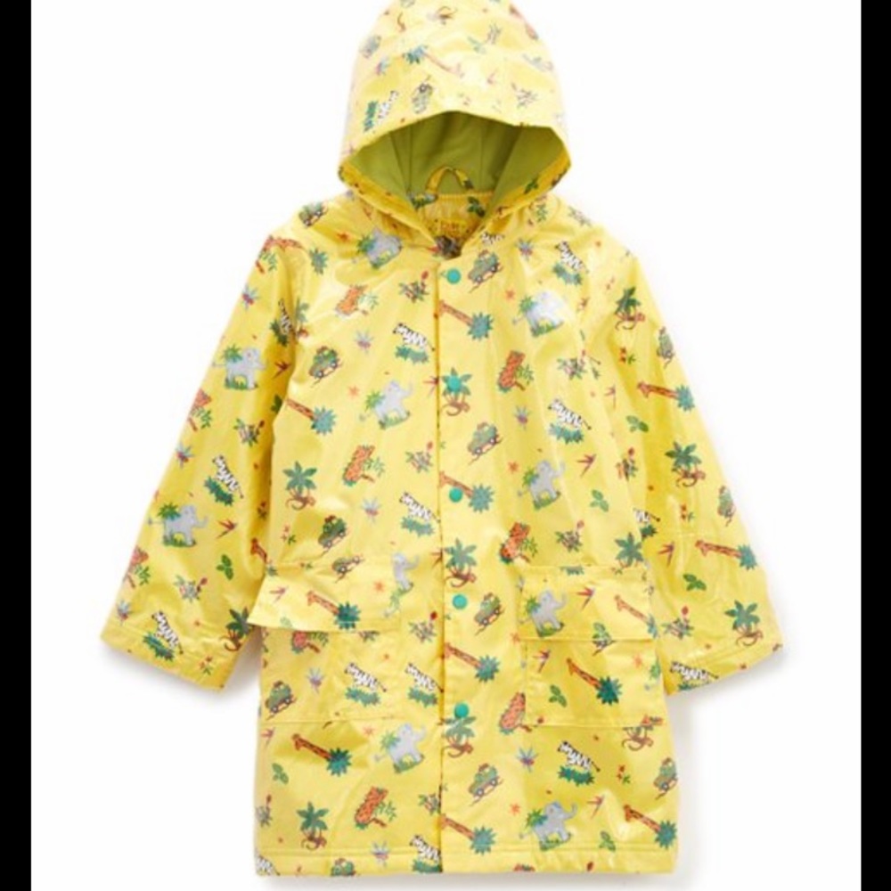 Pluie Pluie safari raincoat size 2/3 EUC